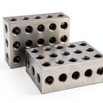 Shars V Block 303-5502 Silver Alloy Steel 2x1x3 Inch Precision Block-0