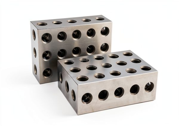 Shars V Block 303-5502 Silver Alloy Steel 2x1x3 Inch Precision Block-0