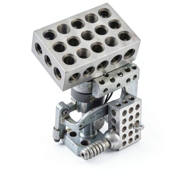 YKWYKW Precision Steel Gage Block Set 1-2-3 Drillblock with 23 Holes-5