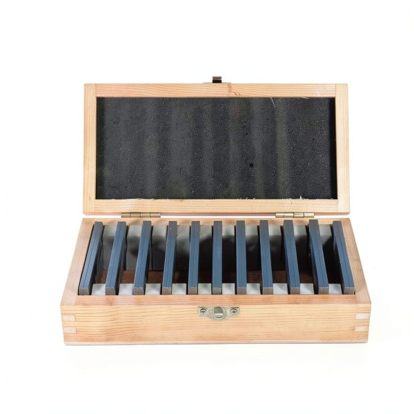 Findmall Gage Block Set 10 Matched Pairs Alloy Steel Precision-1