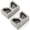 Kimllier 5 Inch Cast Iron V-Block Precision Workholding Tool-0
