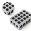 YKWYKW Precision Steel Gage Block Set 1-2-3 Drillblock with 23 Holes-4