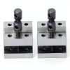 Thomletha V-Block Set with Clamps – 0.0002in Accuracy, Steel, 2‑Piece-4