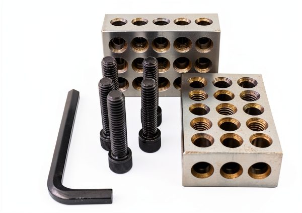 Accusize EG02-0408 Gage Block Set 2-Block 1-2-3 Color HRC 56-60-2