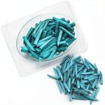 Omnia One Dental Wooden Matrix Wedges Pack of 100 Medium White-0