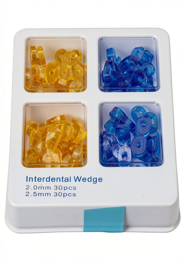 FILFEEL Dental Matrix Wedge 60-Tooth Pack High Toughness Rubber-3