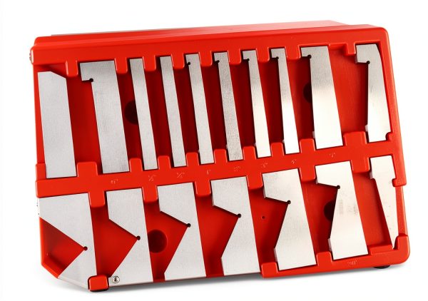 Accusize Hardened Steel Gage Block Set EJ99-2117 13.39x2.76x8.66in-3