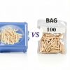 Omnia One Dental Wooden Wedges Disposable Medium White Pack 100-5