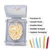 JEVOLVE Dental Wooden Wedges Assorted Sizes Crafting Supply-1