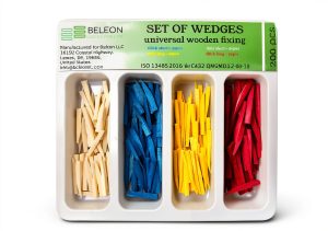Beleon Wooden Orthodontic Matrix Wedges 200pcs Birch Maple-0