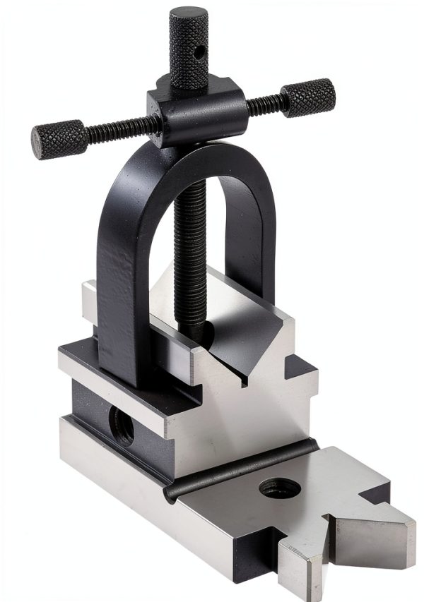 A.d. International V Block Angle Clamp 30-VB-101 Silver Tool Steel-0