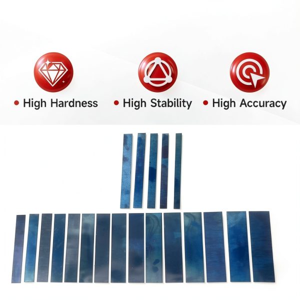 Findmall Alloy Steel Height Gauge Combo 20 Matched Pairs 1/32-2