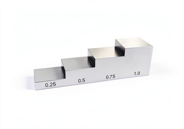 TMTECK Gage Block Set 4 Step 0.25-0.5-0.75-1 Inch 1018 Steel with Case-1