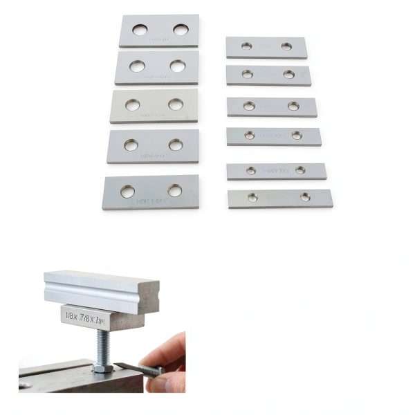 Findmall Gage Block Set 10 Matched Pairs Alloy Steel Precision-5