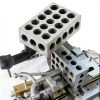 YKWYKW Precision Steel Gage Block Set 1-2-3 Drillblock with 23 Holes-6