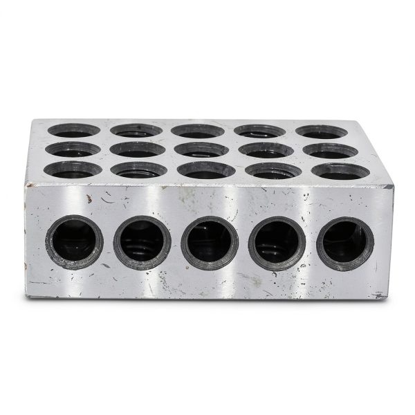 YKWYKW Precision Steel Gage Block Set 1-2-3 Drillblock with 23 Holes-2