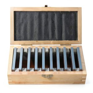 Findmall Gage Block Set 10 Matched Pairs Alloy Steel Precision-0