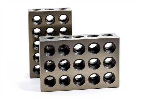 Shars V Block 303-5502 Silver Alloy Steel 2x1x3 Inch Precision Block-2