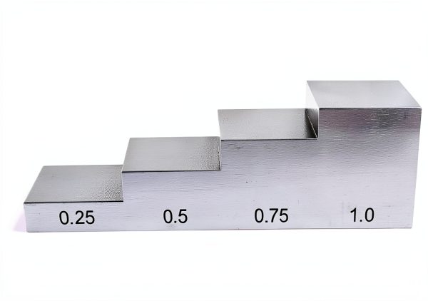 TMTECK Gage Block Set 4 Step 0.25-0.5-0.75-1 Inch 1018 Steel with Case-3