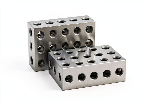 Shars V Block 303-5502 Silver Alloy Steel 2x1x3 Inch Precision Block-1