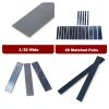 Findmall Alloy Steel Height Gauge Combo 20 Matched Pairs 1/32-4