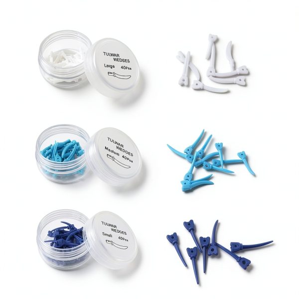 Zhengtong Orthodontic Matrix Wedge Rounded Tip with Teflon Tape-5