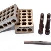 Accusize EG02-0408 Gage Block Set 2-Block 1-2-3 Color HRC 56-60-1