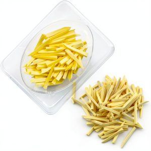 Omnia One Dental Wooden Matrix Wedges Medium White & Green Pack of 100-0