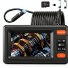 VXGDOE AH43‑1 4.3" HD Camera with 16.4ft Semi‑Rigid Borescope, 8 LED-0