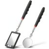 Frienda Lighted Telescoping Inspection Mirror 2 Piece LED Extension-0