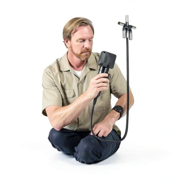 DXZtoz Two-Way Articulating Borescope with 0.33in Camera 5.5ft Display-4