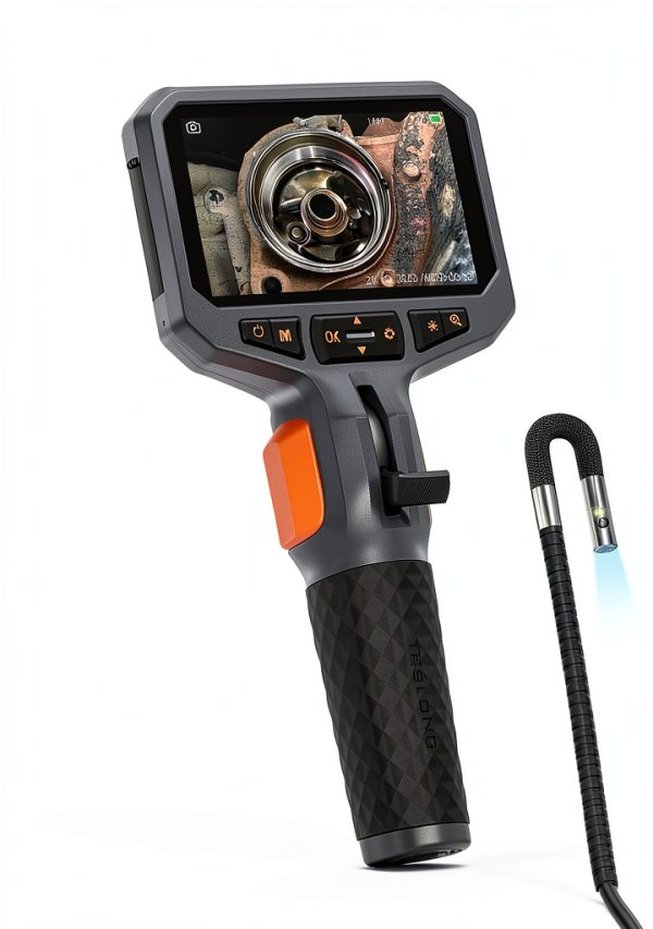 Articulating Borescope Teslong Dual Lens 5FT Flexible Camera with LED-0