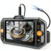 Teslong Dual Lens Endoscope with Light, Mechanic Borescope Inspection Camera, Fiber Optic Scope, Flexible Snake Probe for Automotive, HVAC, Wall & Home Inspections (16.5FT)-0