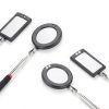 4PCS Telescoping Inspection Mirror LED Lighted Inspection Mirror for Mechanic Checking Vehicle, Car, Eyelashes, Mouth, Small Parts Observation (Extendable, Rectangle & Round)-3