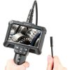 Endoscope Camera with Light - IP67 Waterproof Borescope Camera with 8 Adjustable LED Lights | 4.3" LCD Screen Borescope | HD 1080P Inspection Cameras with 16.5ft Semi-Rigid Cord Tools for Men-4
