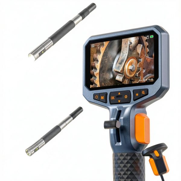Articulating Borescope Teslong Dual Lens 5FT Flexible Camera with LED-2