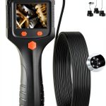 Daxiongmao Borescope，Endoscope Camera with Light, 1080P HD Borescope Tools with 8 Adjustable LED Lights, Endoscope with 11.5ft Semi-Rigid Snake Camera, Gadgets for Men-0